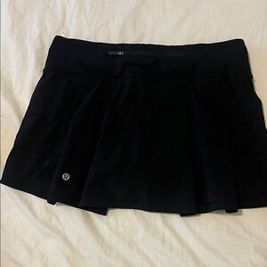 lululemon athletica Women's Classic Black Mini Skirt